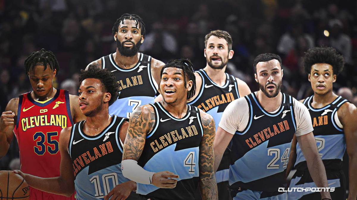 Collin Sexton, Isaac Okoro, Darius Garland, Kevin Love, Larry Nance Jr., Kevin Porter Jr., Andre Drummond, Cavs, playoffs