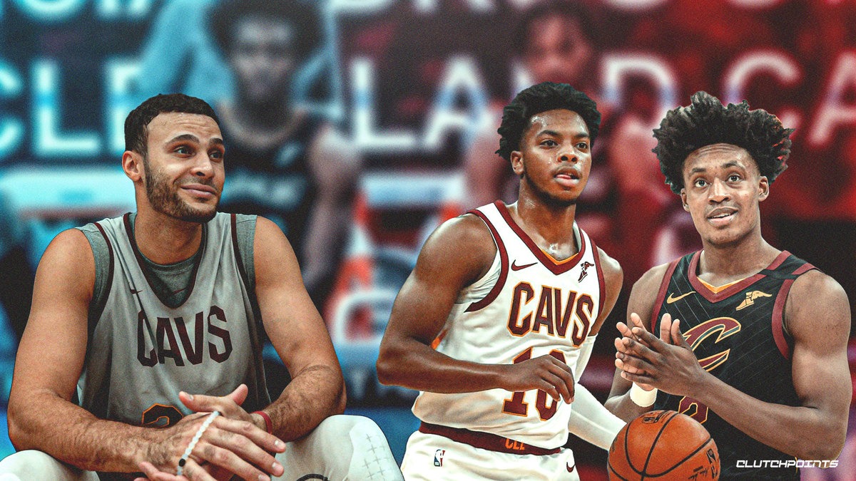 Larry Nance Jr., Darius Garland, Collin Sexton, Cavs