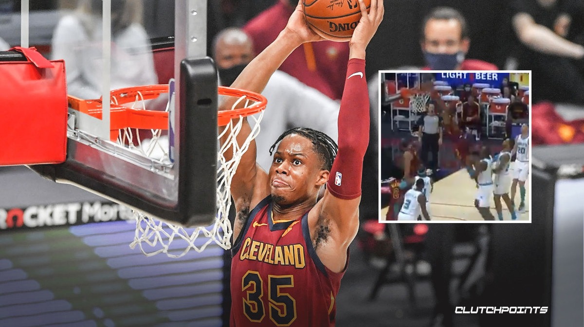 VIDEO: Cavs rookie Isaac Okoro throws down monster dunk vs. Hornets