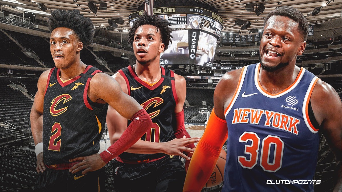 Darius Garland, Collin Sexton, Julius Randle, Cavs, Knicks