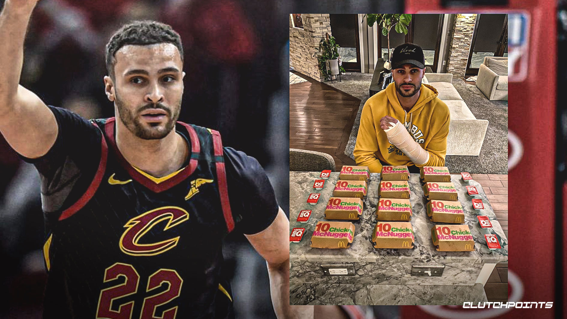 Cavs big man Larry Nance Jr. hilariously live tweets his own battle with &#8216;Nuggets&#8217;