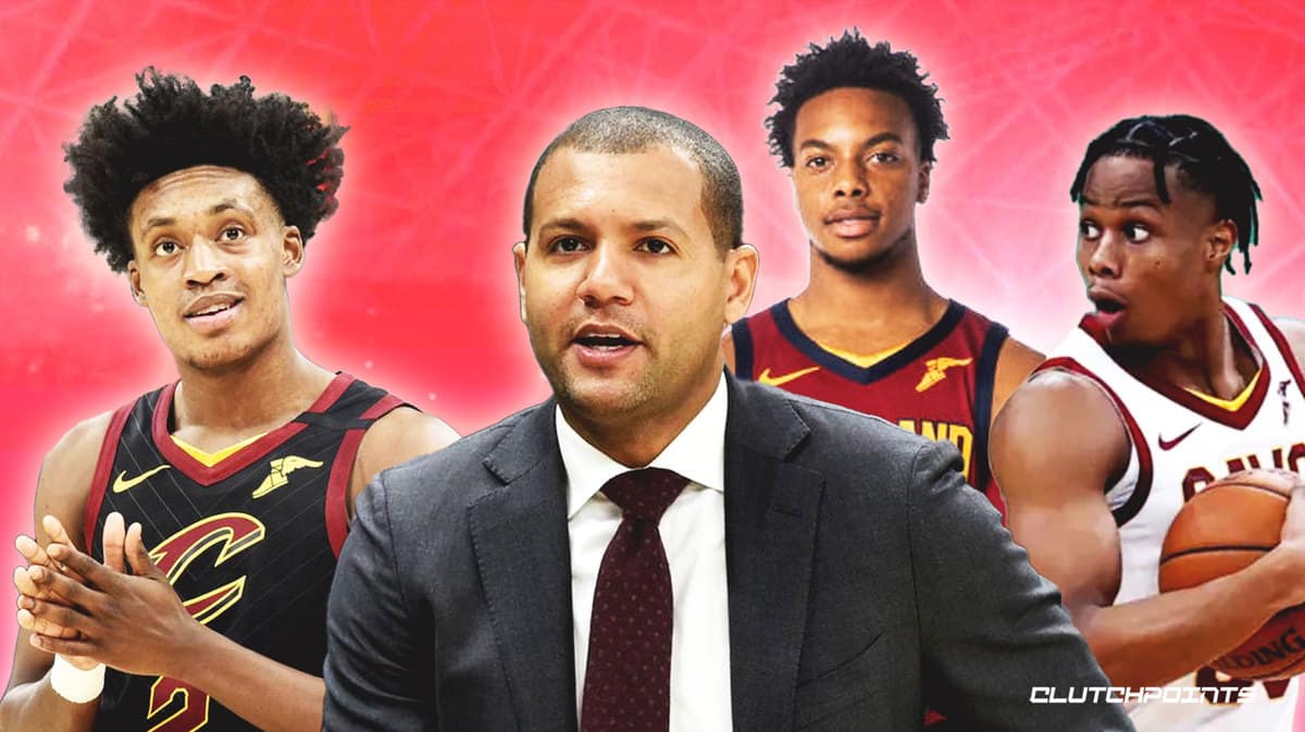 Koby Altman, Collin Sexton, Isaac Okoro, Darius Garland, Cavs