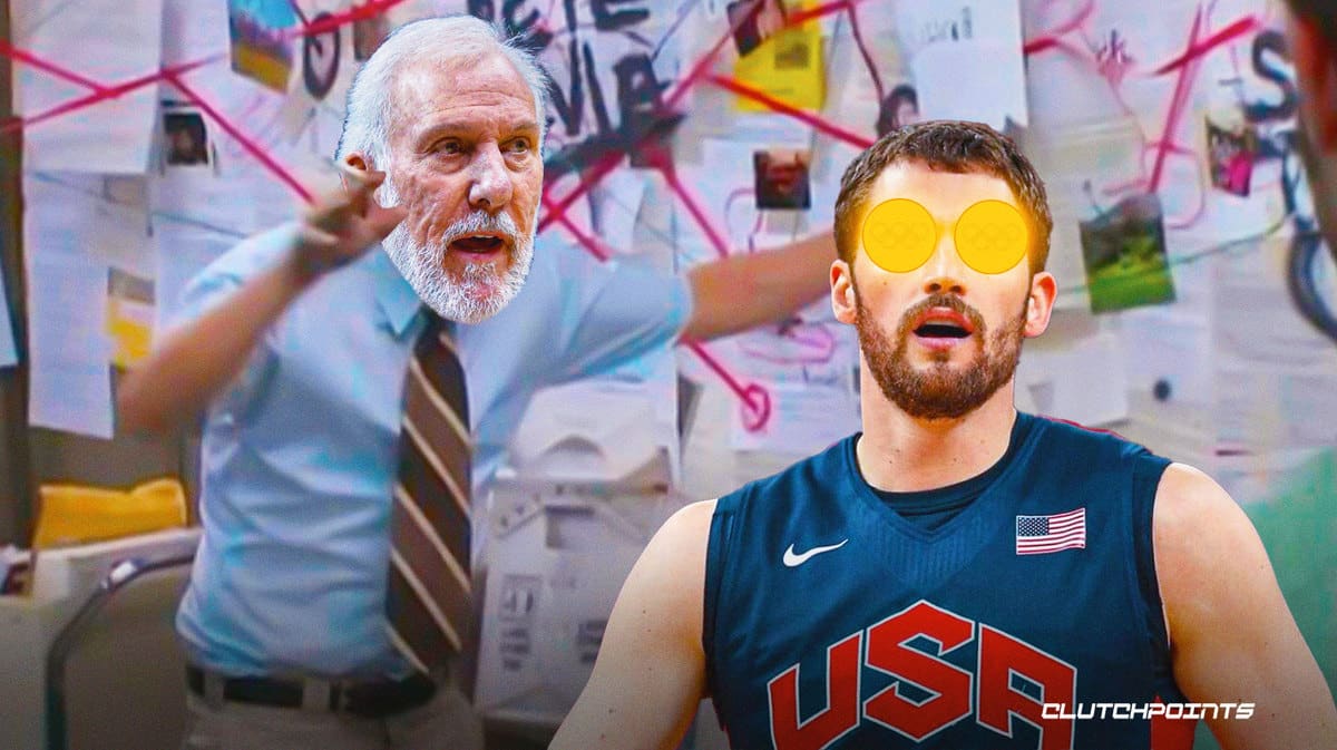 gregg popovich, spurs, kevin love, cavs, team usa