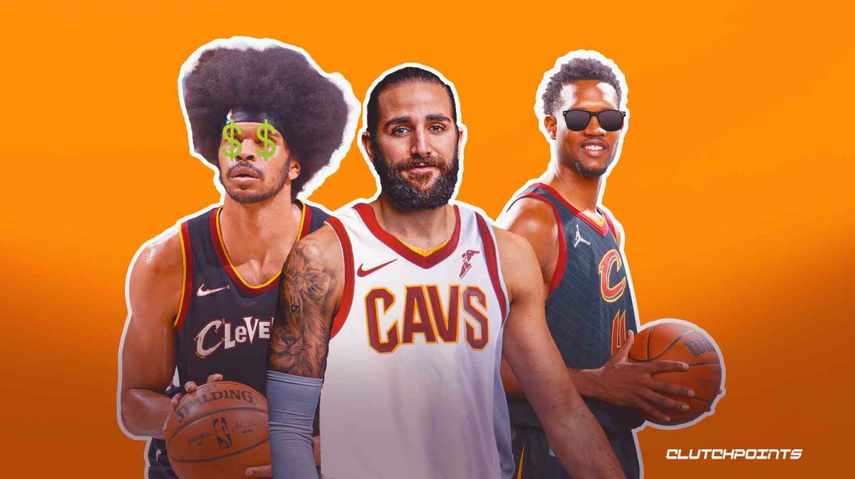 Ricky Rubio, Jarrett Allen, Evan Mobley, Cavs