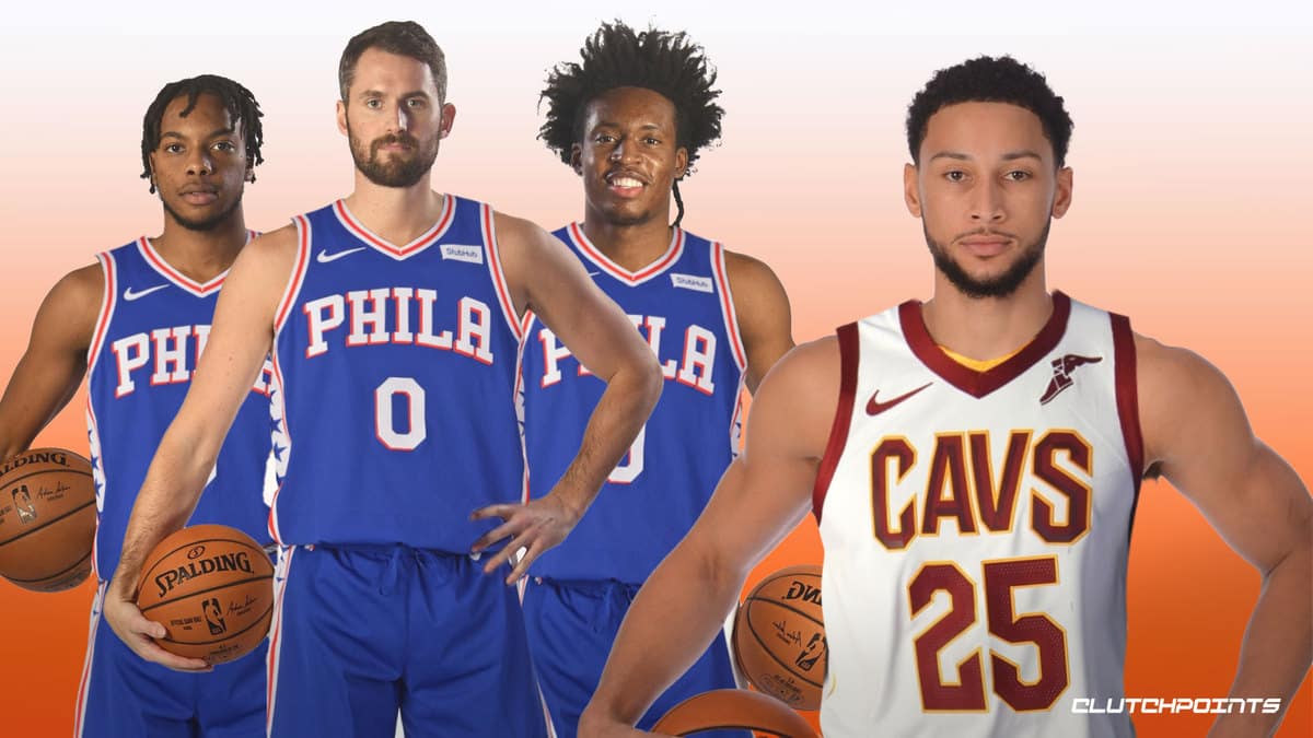 Ben Simmons, Cavs, Darius Garland, Collin Sexton, Kevin Love