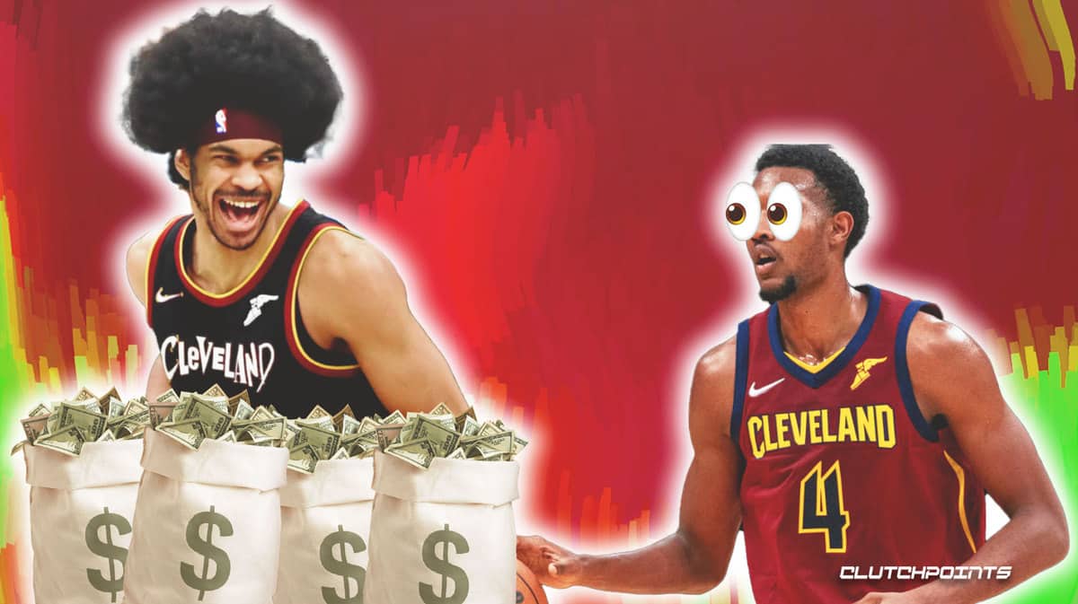 Jarrett Allen Evan Mobley Cavs