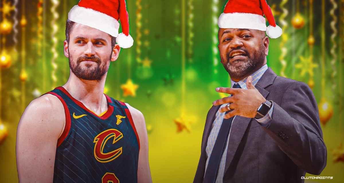 Kevin Love, J.B. Bickerstaff, Cavs