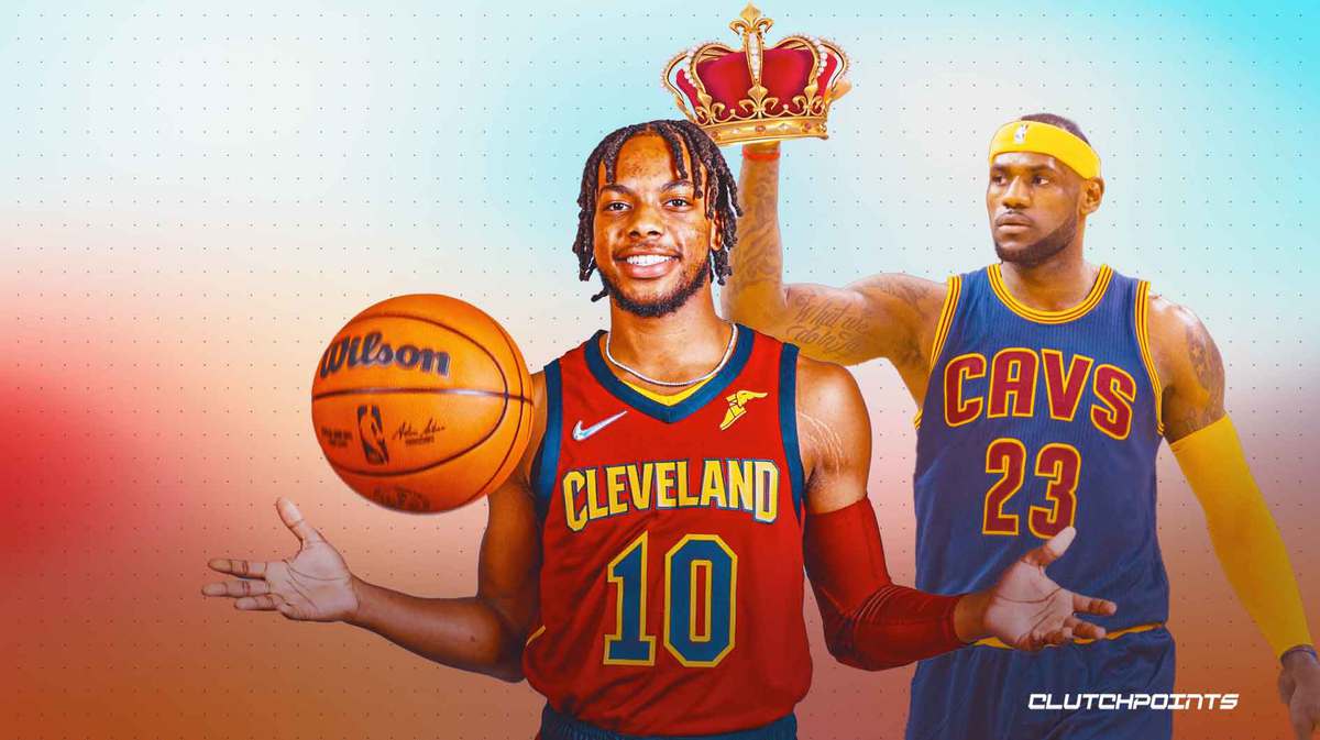 Cavs, Darius Garland, LeBron James