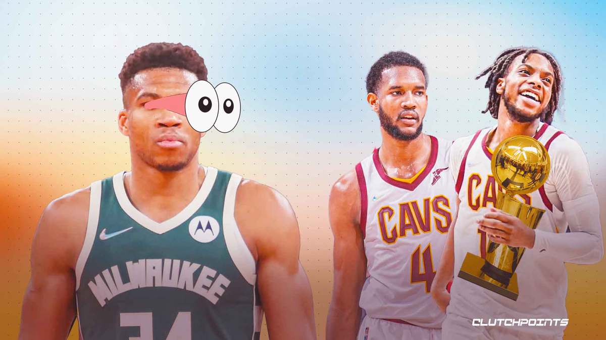 Giannis Antetokounmpo, Cavs, Darius Garland, Evan Mobley