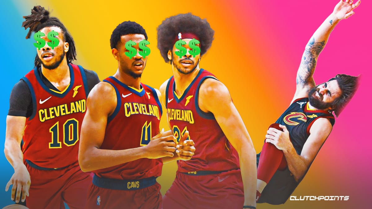 Darius Garland, Evan Mobley, Ricky Rubio, Cavs