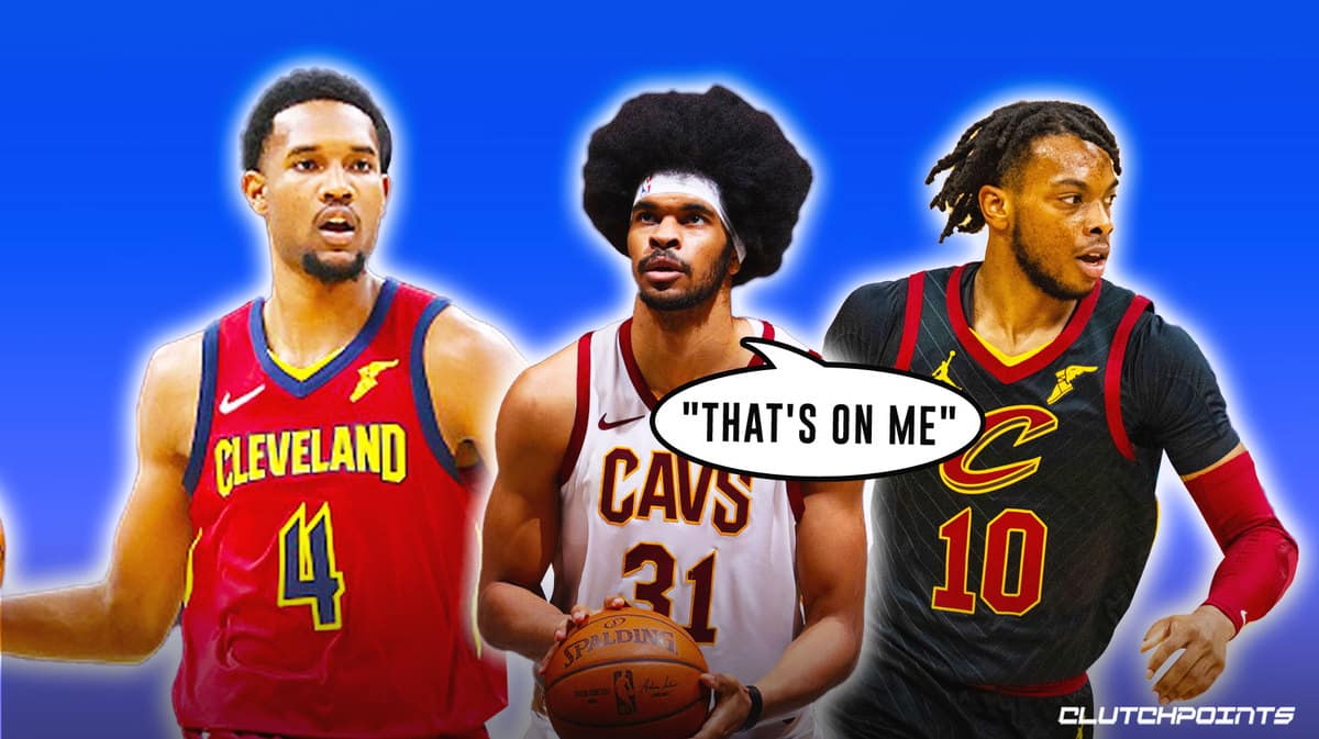 Jarrett Allen, Darius Garland, Evan Mobley, Cavs