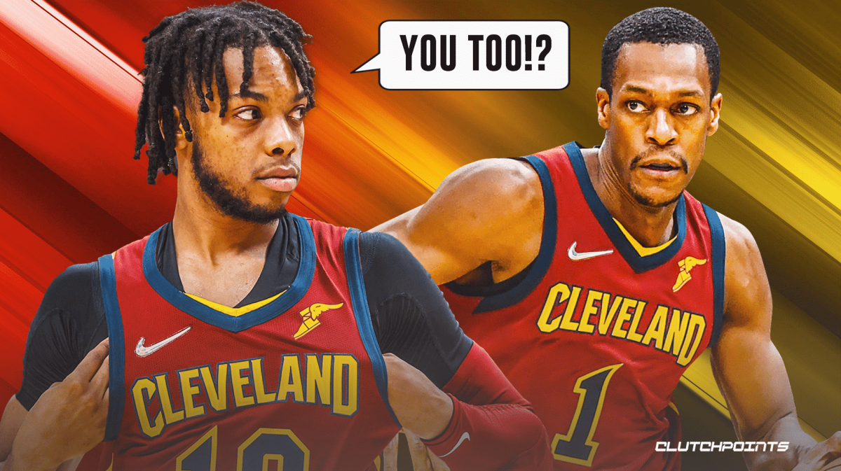 Cavs Rajon Rondo Darius Garland