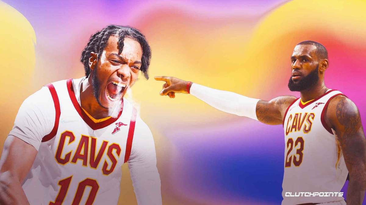 Cavs, Darius Garland, LeBron James