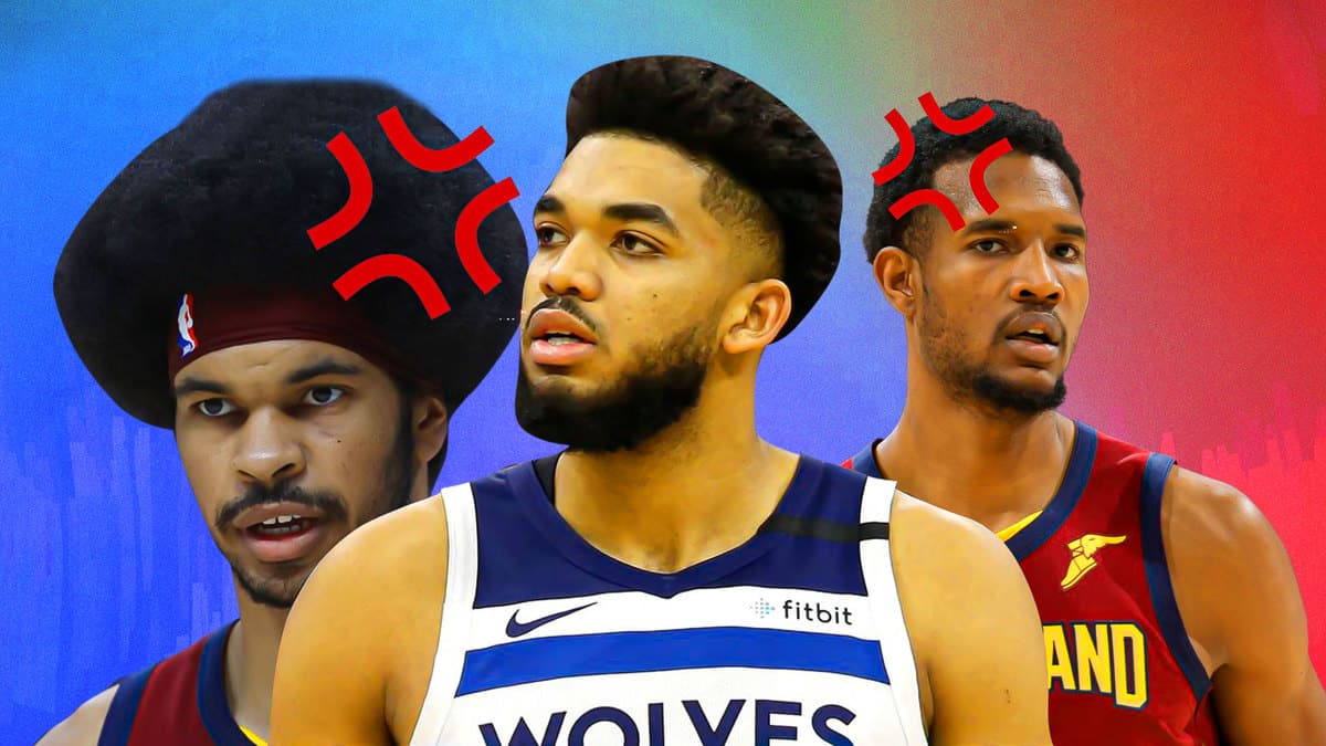 Karl-Anthony Towns Cavs Cavaliers Evan Mobley Jarrett Allen