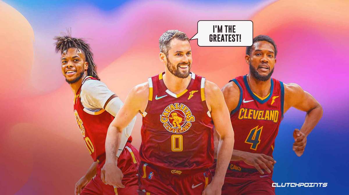 Cavs, Darius Garland, Kevin Love, Evan Mobley