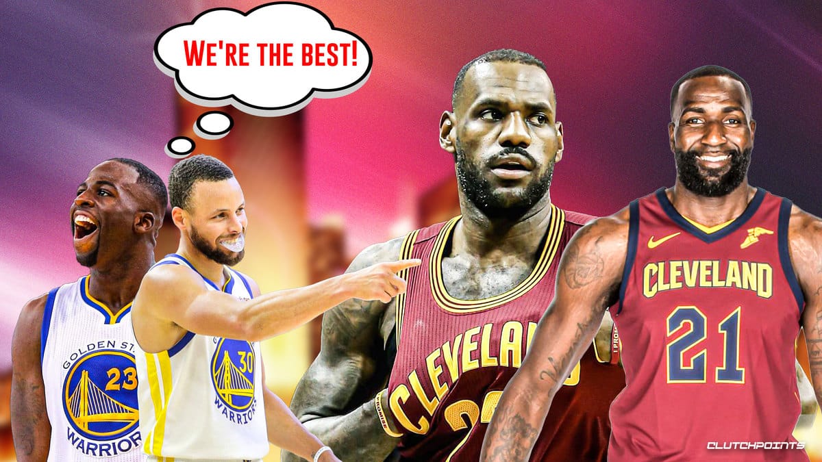 Cavs, Draymond Green, Kendrick Perkins, LeBron James, Stephen Curry