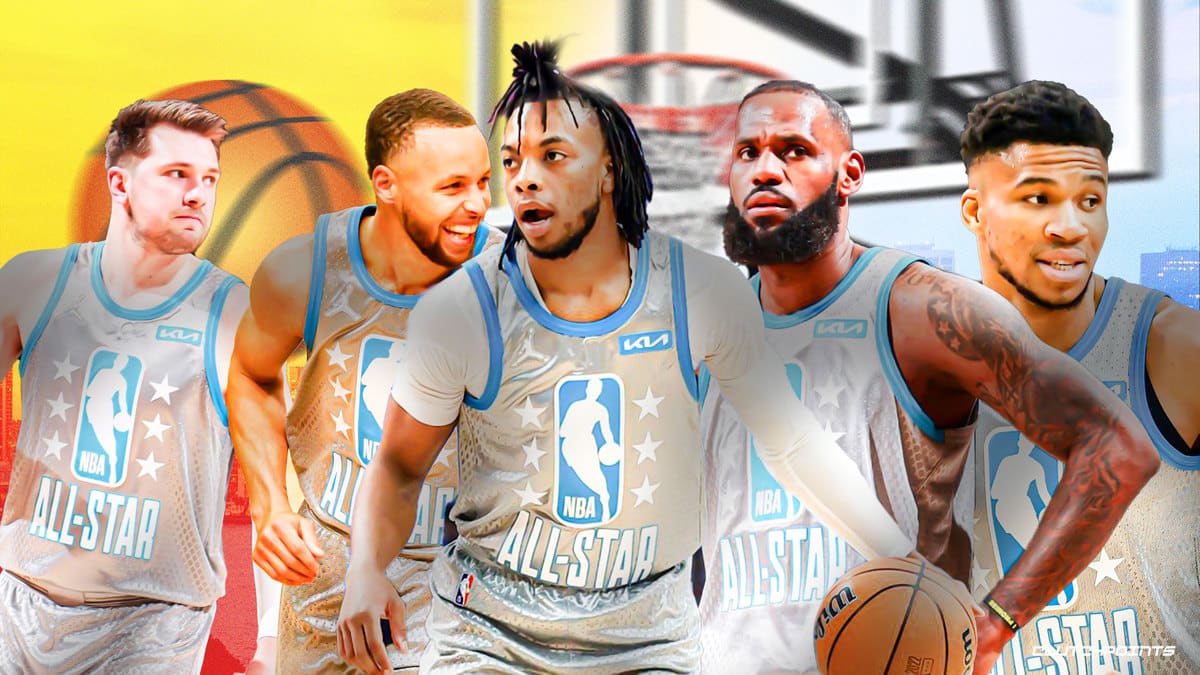 Darius Garland, All-Star, LeBron James, Stephen Curry, Luka Doncic, Giannis Antetokounmpo