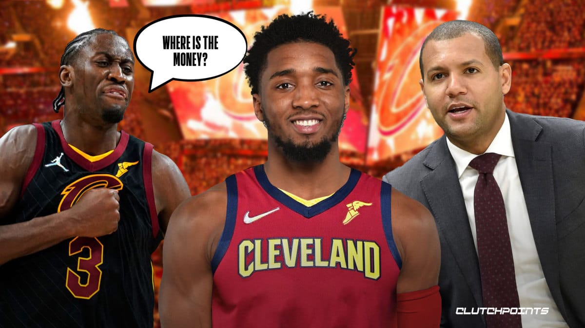 Caris LeVert, Donovan Mitchell, Koby Altman, Cavs