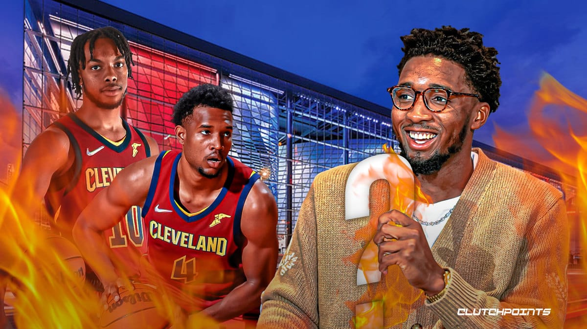 Donovan Mitchell Cavs questions Darius Garland Evan Mobley Cavaliers