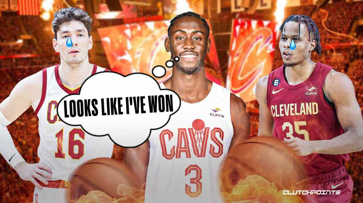 Caris LeVert, Isaac Okoro, Cedi Osman, Cavs