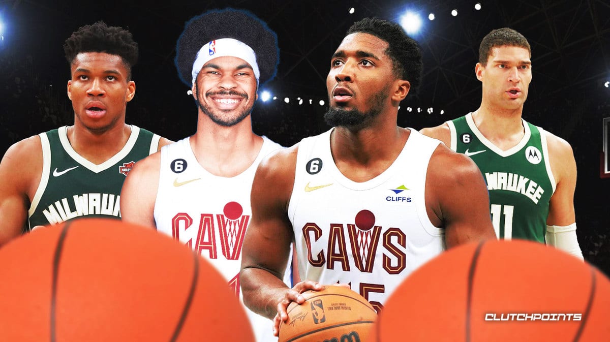 Donovan Mitchell, Jarrett Allen, Milwaukee Bucks, Cleveland Cavaliers