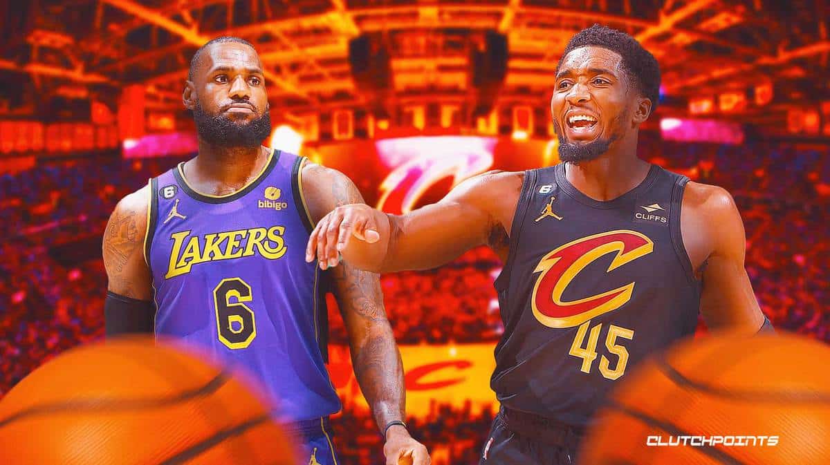 Donovan Mitchell, LeBron James, Cleveland Cavaliers