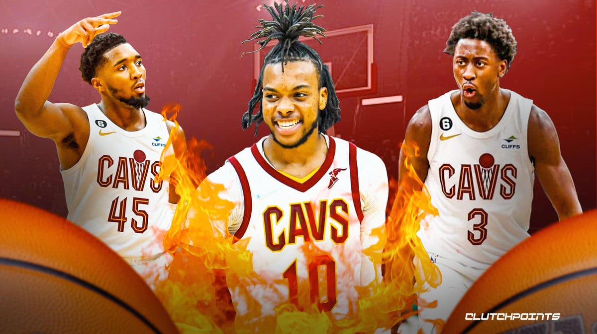 Cavs, Darius Garland, Caris LeVert, Donovan Mitchell