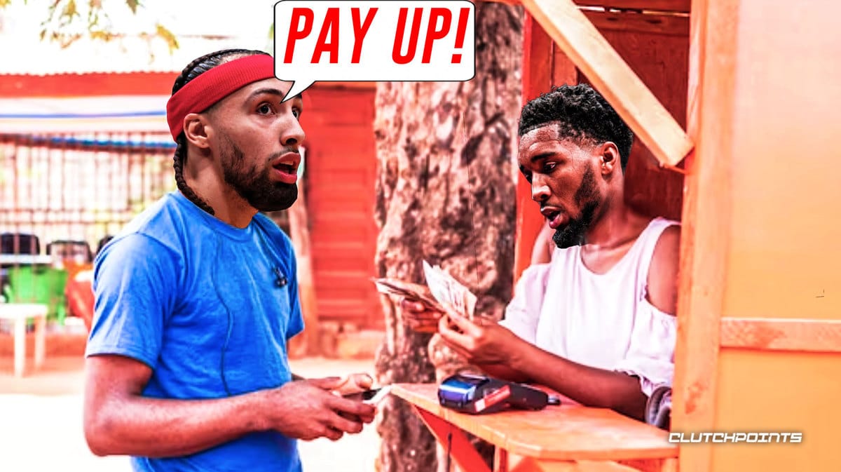 Cavs star Donovan Mitchell owes Jose Alvarado money after the Rising Stars MVP hits game-winner for Team Pau