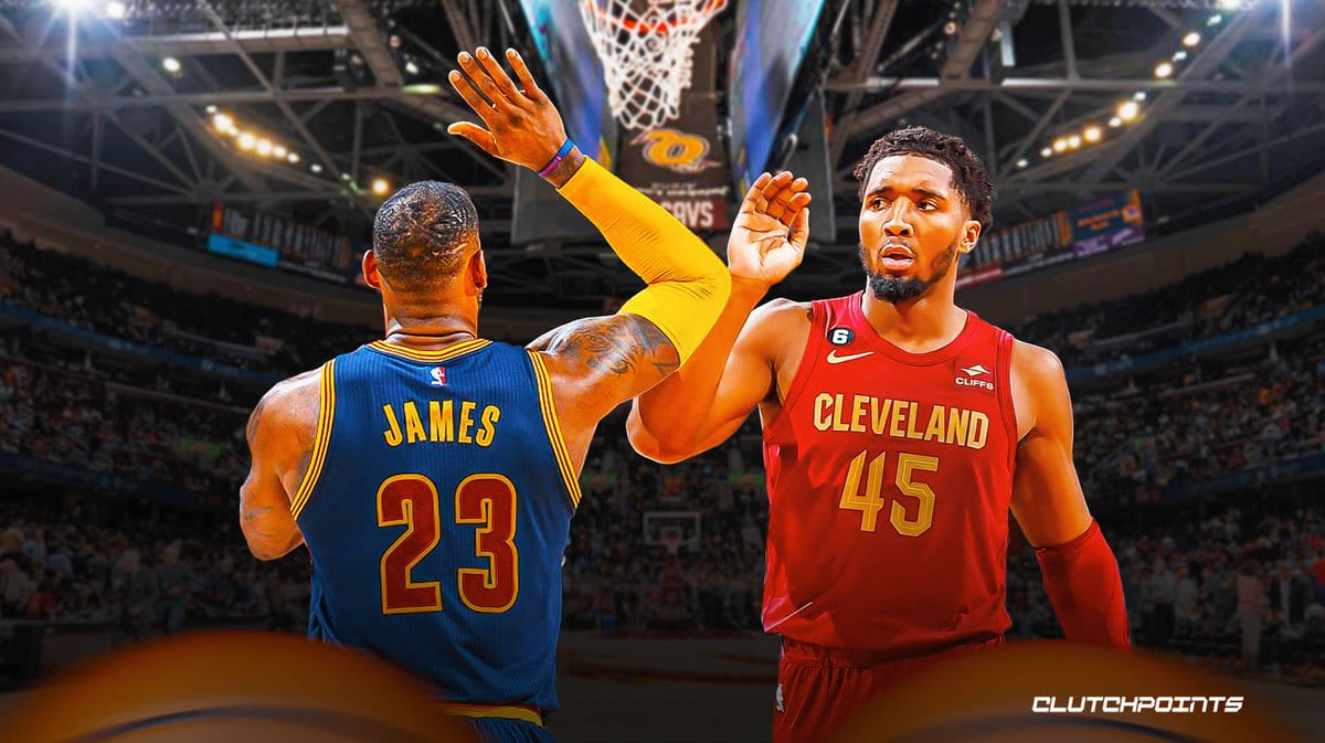 Donovan Mitchell, LeBron James, Cavs