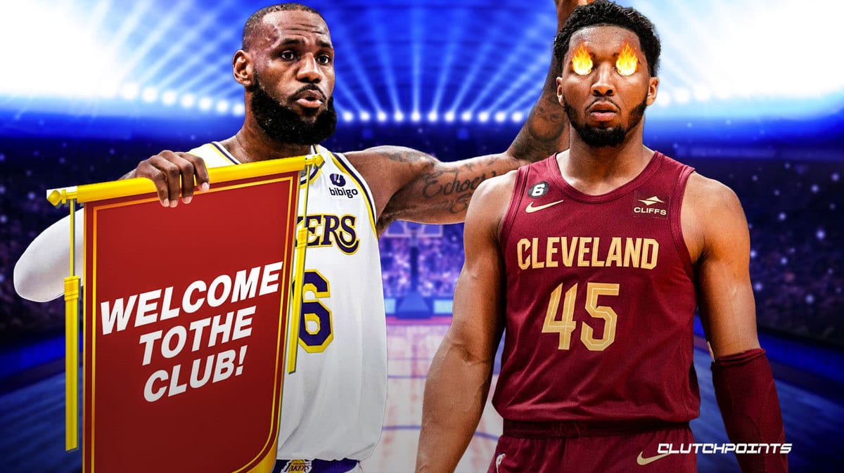 LeBron James, Donovan Mitchell, Cavs