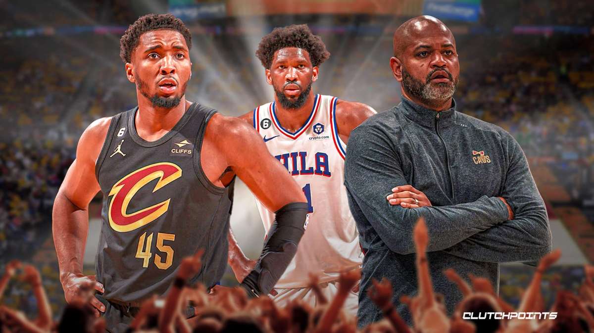 Donovan Mitchell, Cleveland Cavaliers, Philadelphia 76ers, Joel Embiid, Joel Embiid call