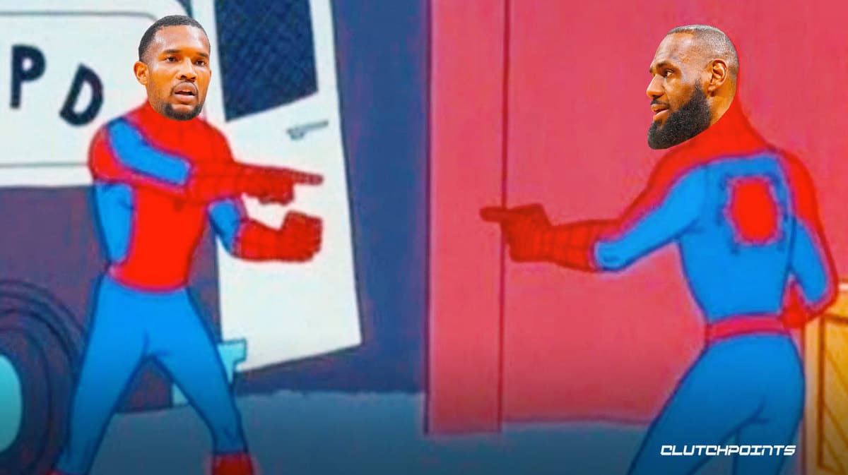 Evan Mobley, LeBron James, Cavs