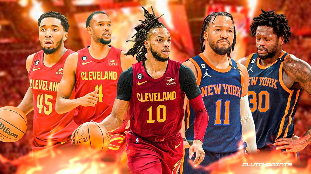 Cavs, Cavs Knicks, Darius Garland, Donovan Mitchell, NBA Playoffs