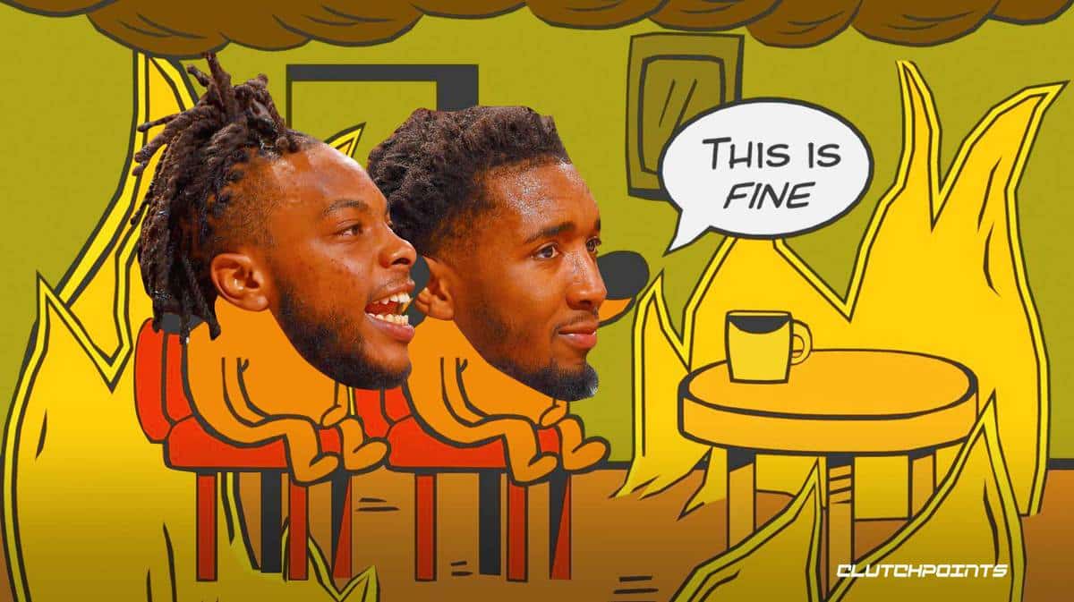 Donovan Mitchell, Darius Garland, Cavs