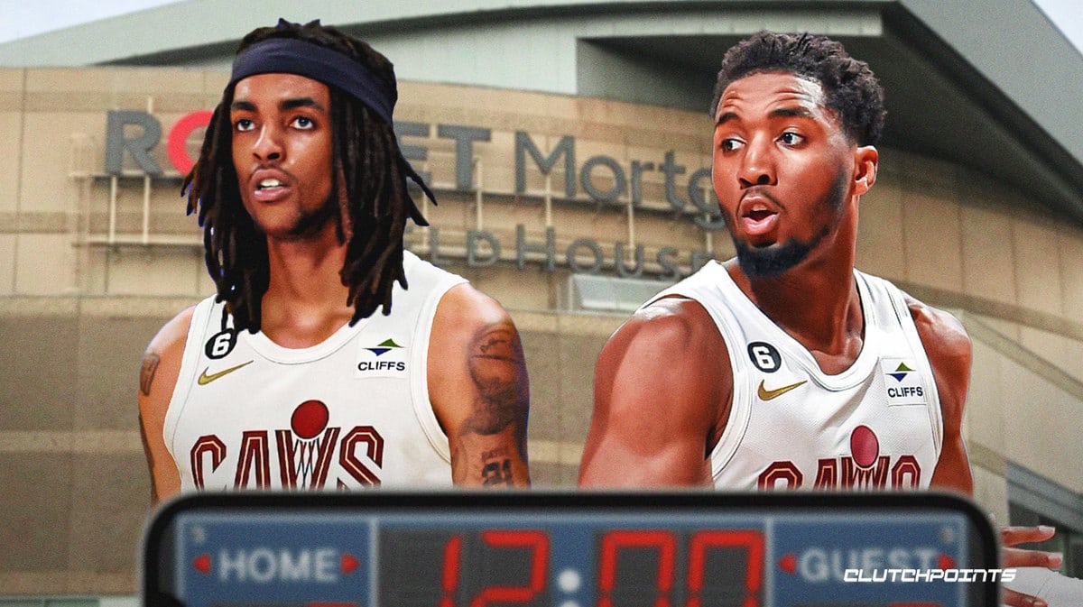 Donovan Mitchell, Emoni Bates, Cleveland Cavaliers, Emoni Bates Cavs, Cavs draft