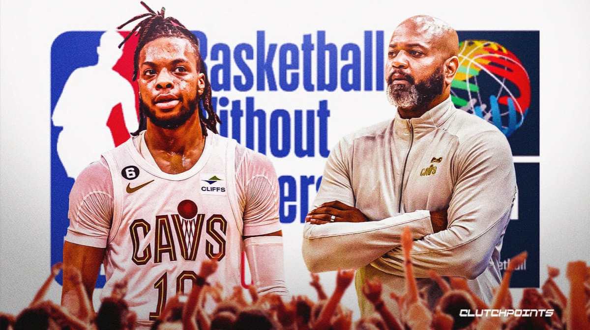 Darius Garland, JB Bickerstaff, Cleveland Cavaliers, Basketball Without Borders, Cavs Basketball Without Borders