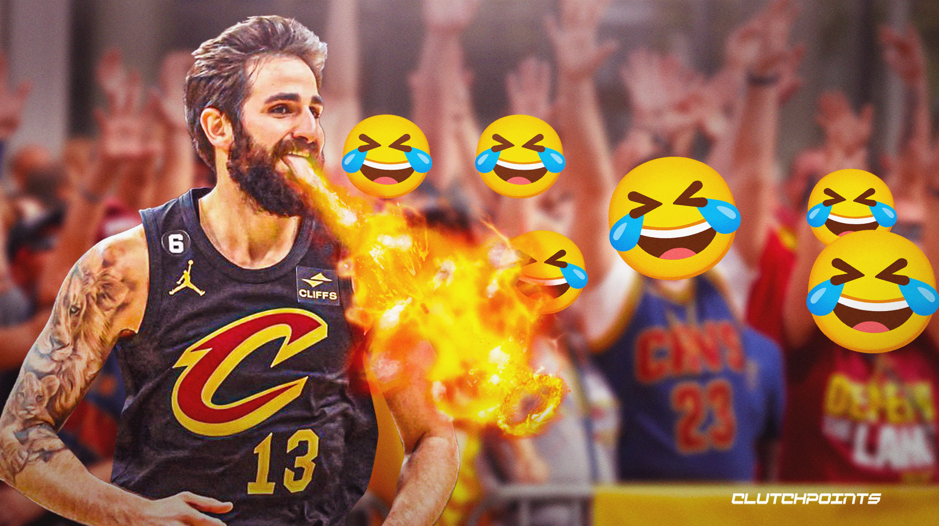 Cavs guard Ricky Rubio shuts down Barcelona rumors with epic troll job