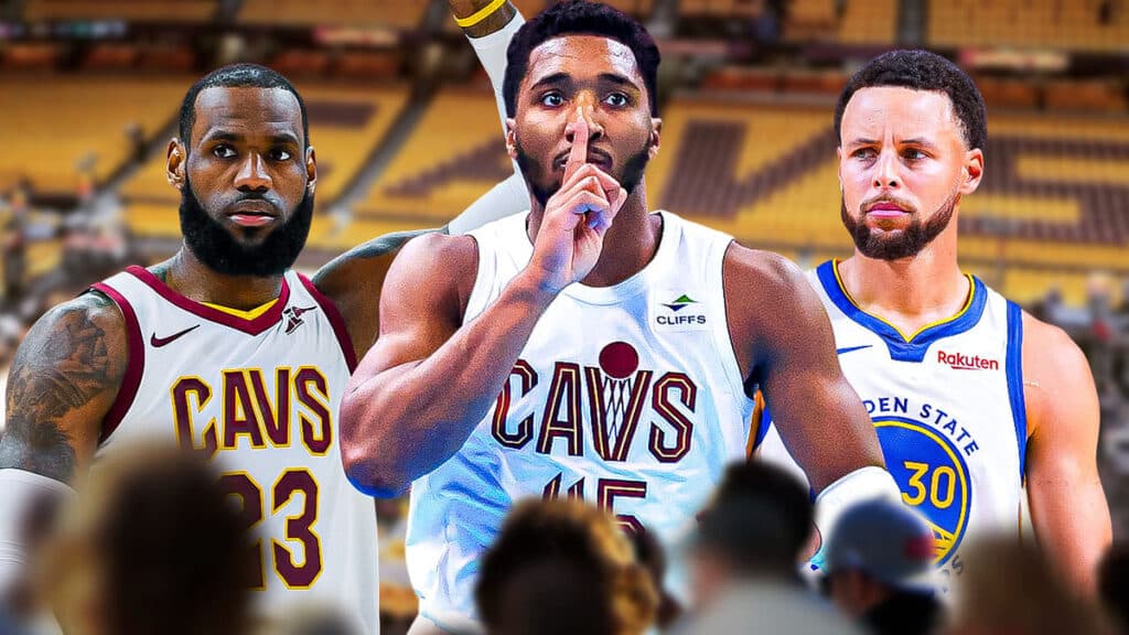 Donovan Mitchell silences crowd, Steph Curry's Warriors lose, LeBron James' Cavs in 2017