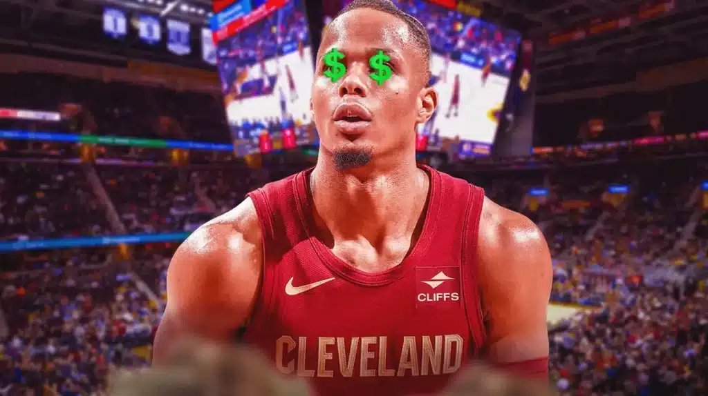 Isaac Okoro (Cavs) with dollar signs in eyes