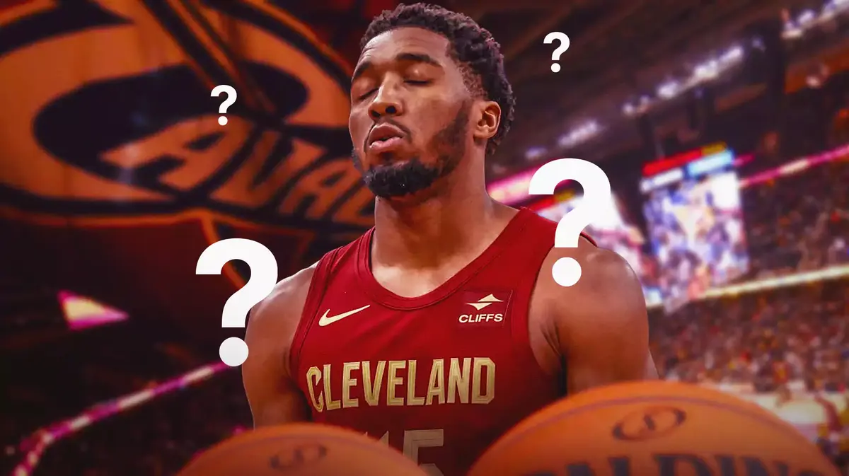 Cavs' Donovan Mitchell with question marks everywhere