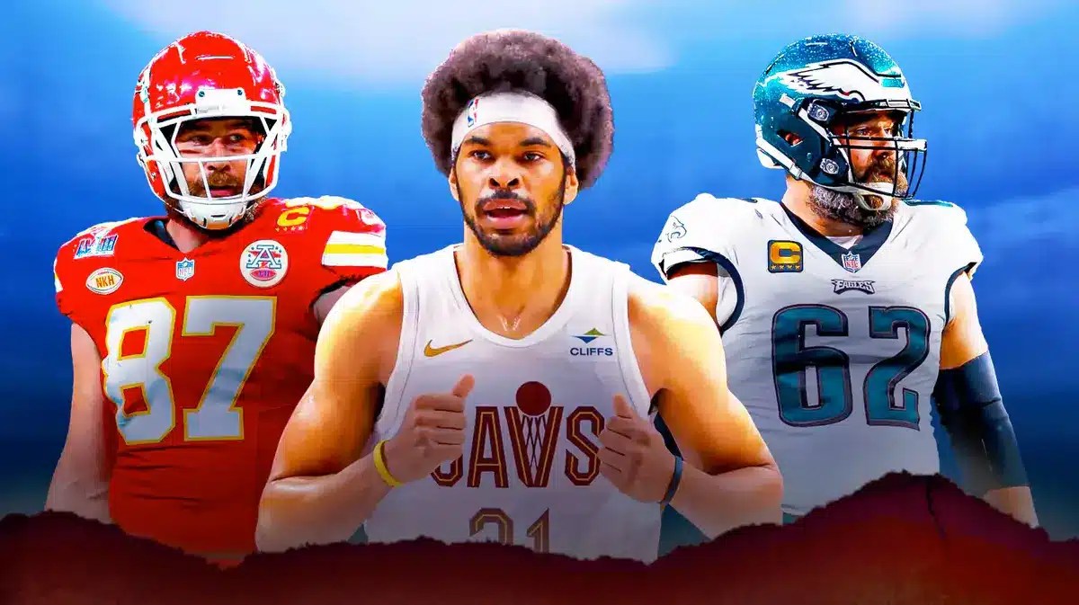 Cavs Jarrett Allen without Donovan Mitchell vs Celtics with Travis Kelce and Jason Kelce