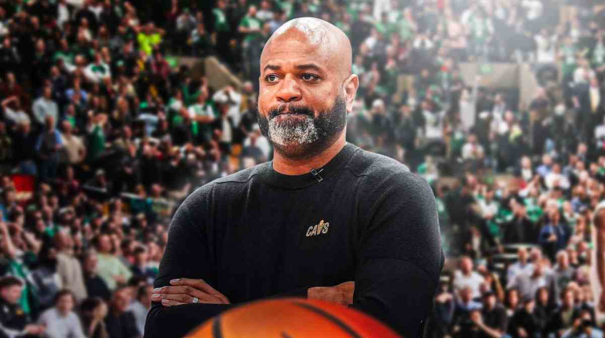 Former Cleveland Cavaliers head coach J.B. Bickerstaff in front of the Rocket Mortgage Fieldhouse.