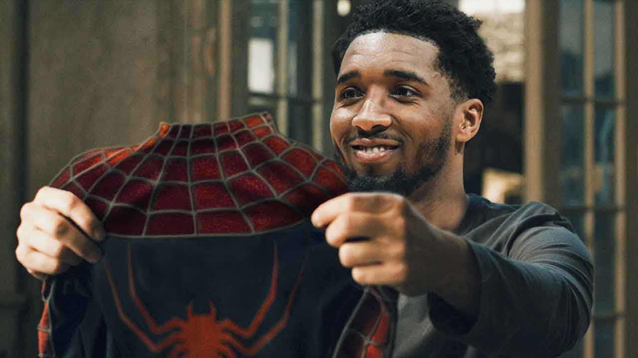 Donovan Mitchell &#8216;officially&#8217; joins Spider-Verse after photo with Tobey Maguire