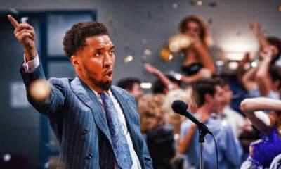 Donovan Mitchell (Cavs) as Leo in Wolf of Wall Street