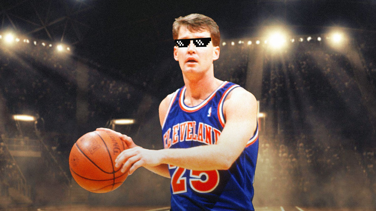 Mark Price (Former Cavs star) with deal with it shades