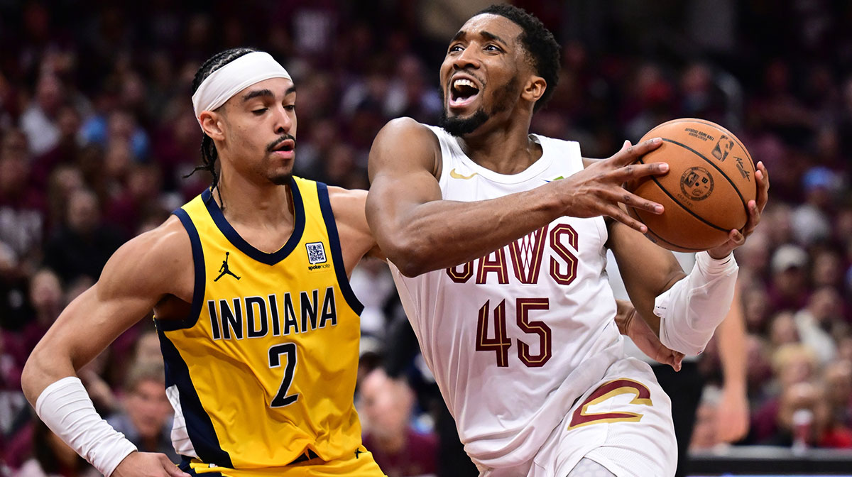 Cavs’ Donovan Mitchell ‘not freaking out’ after shocking Game 1 loss to Pacers