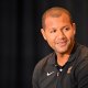 Cleveland Cavaliers president of basketball operations Koby Altman during an introductory press conference at Rocket Mortgage FieldHouse.