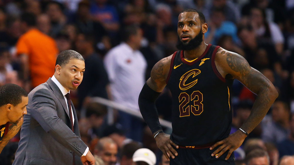Tyronn Lue claims best version of LeBron James was with Cavs