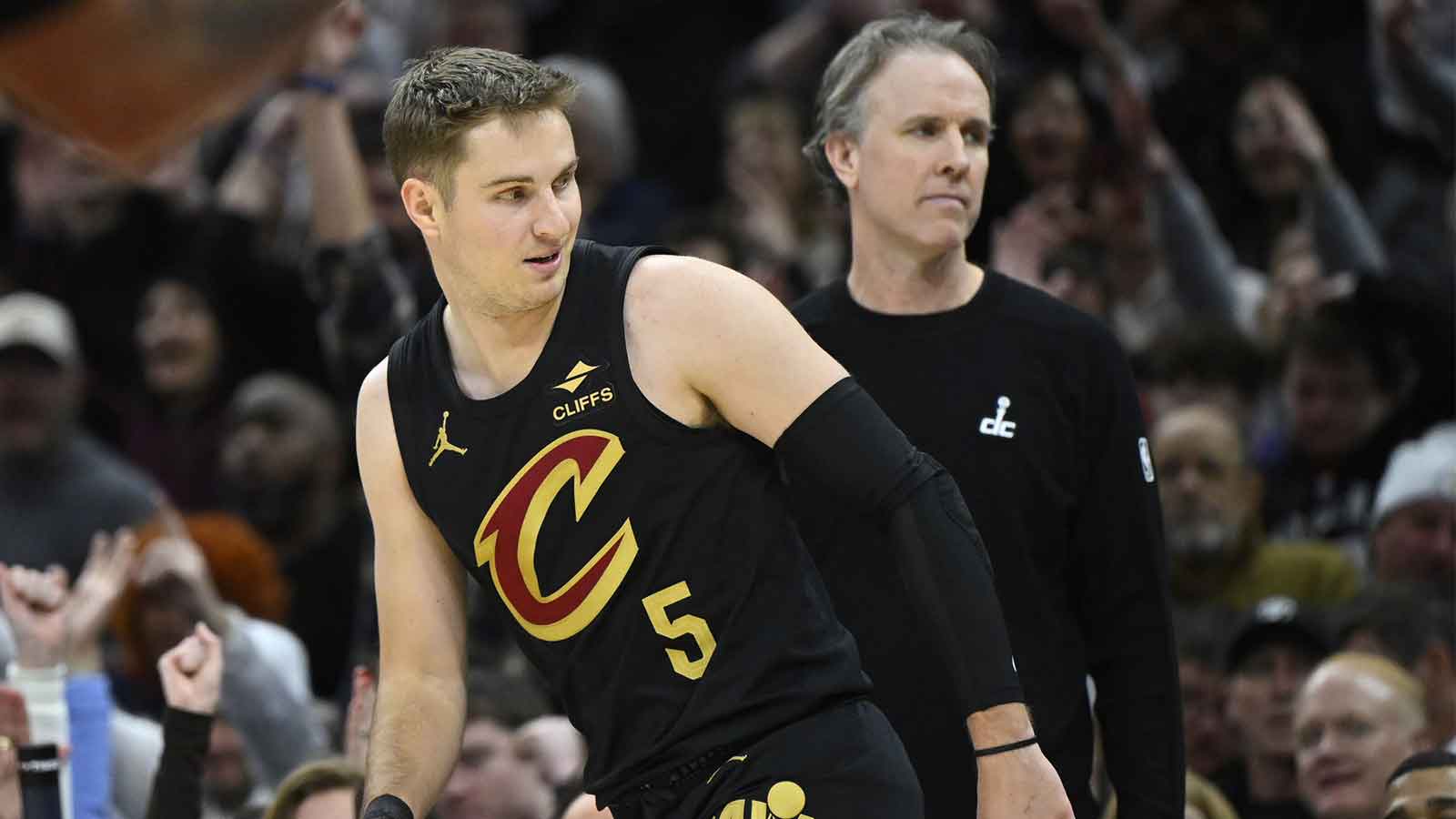 Cavs’ Sam Merrill reacts to ridiculous career-high explosion vs. Wizards