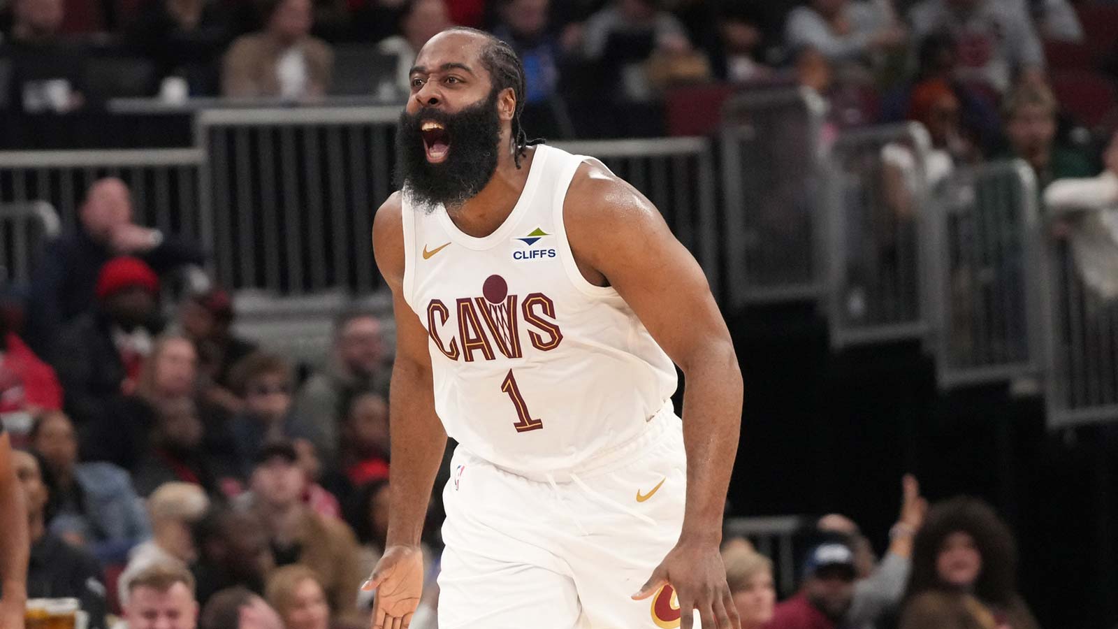 Cavs’ James Harden flashes vintage form with insane step-back buzzer-beater